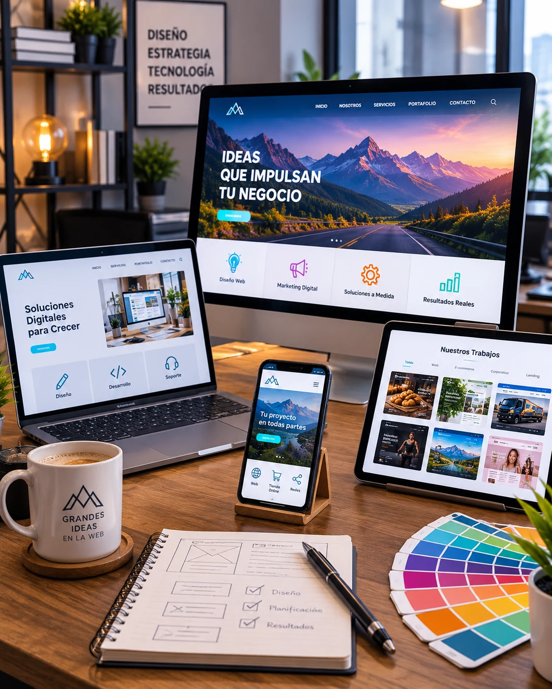 Servicio de Diseño Web y Servicios Digitales de ABC Gráfica