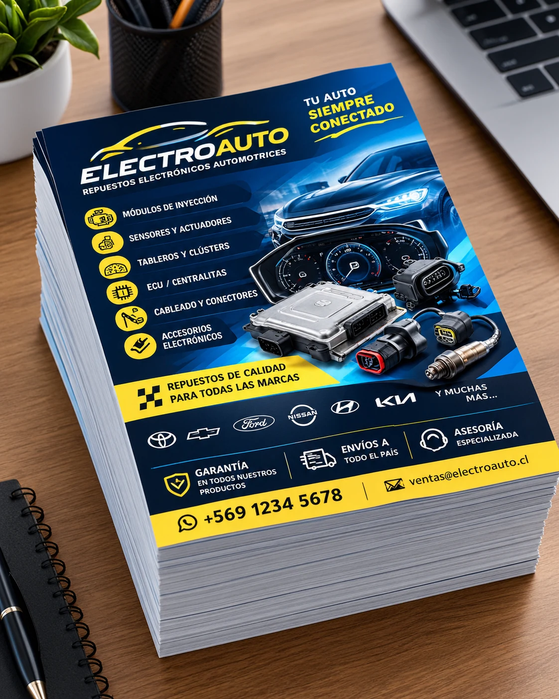 Volantes (flyers) · producto personalizado por ABC Gráfica