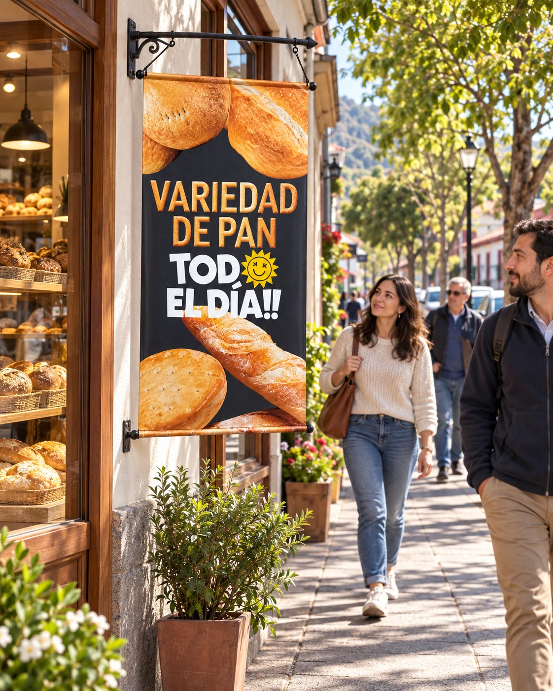 Pendones y Letreros · producto personalizado por ABC Gráfica