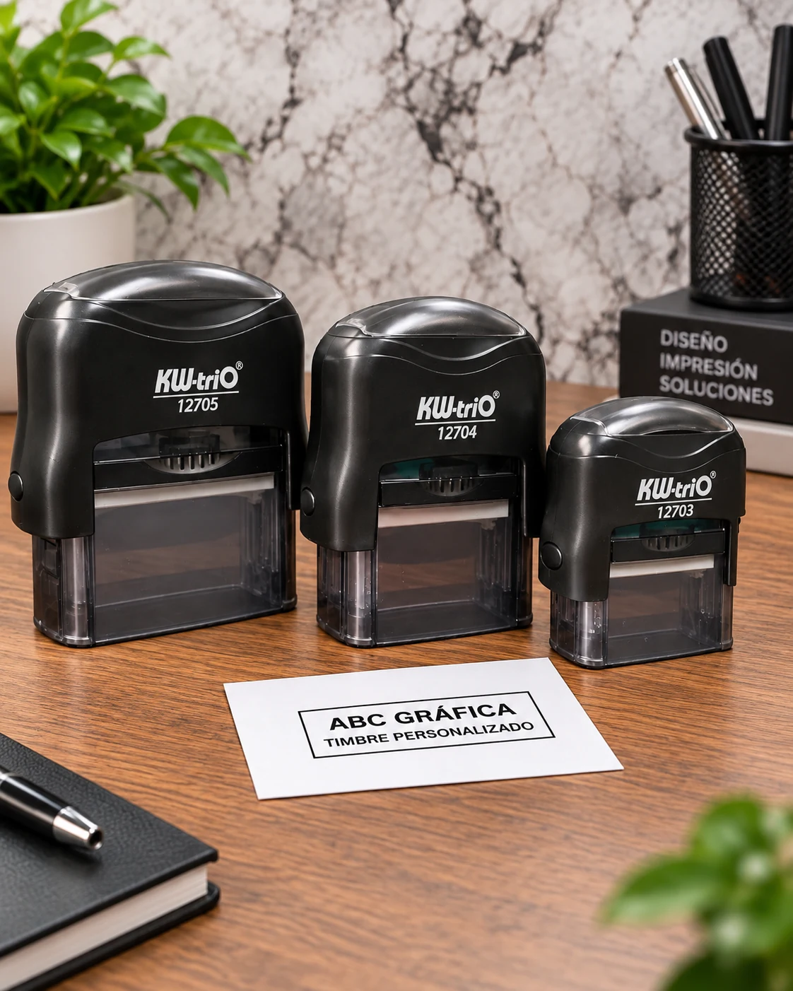 Timbres · producto personalizado por ABC Gráfica